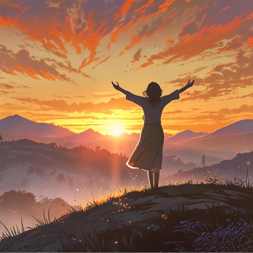 Rise & shine embrace today HD metal art print 8 x 12 inches